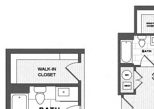New luxury apartments floor plan New City Avenue apartments